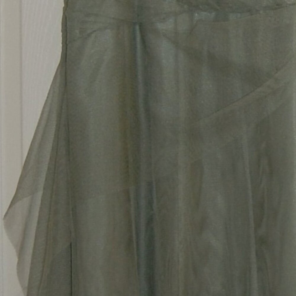 Vera Wang Dress, Women Size 2 Green - Picture 7 of 10